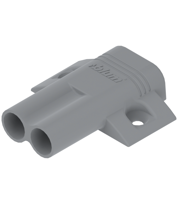 Adapter BLUMOTION  krzyżakowy  37/32   tworzywo  R7036 platynowoszara 970.2501