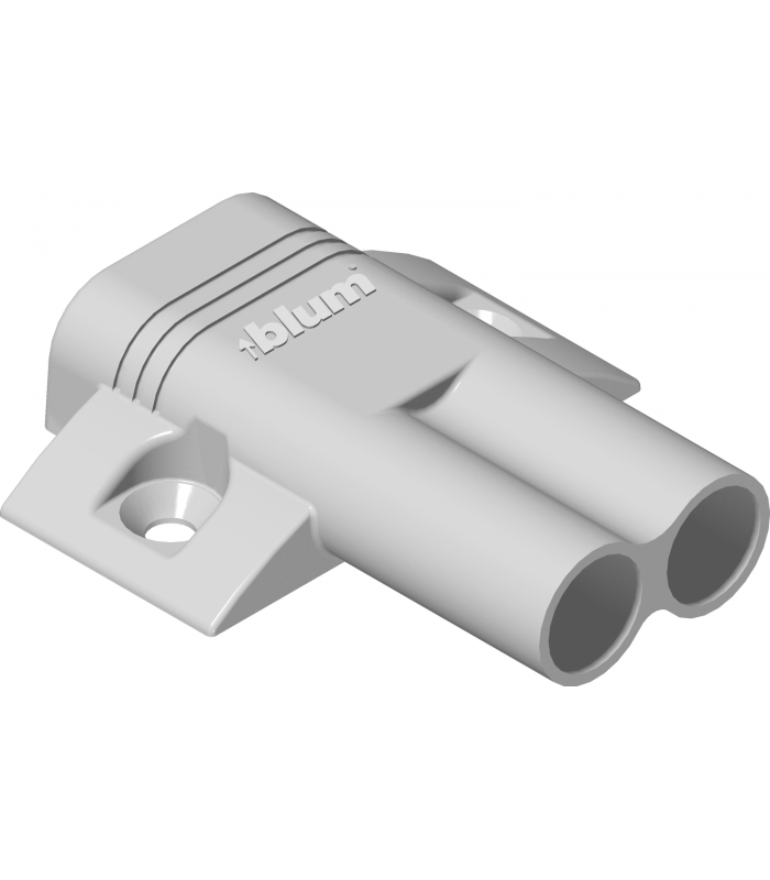 Adapter BLUMOTION  krzyżakowy  37/32   tworzywo  R7036 platynowoszara 970.2501