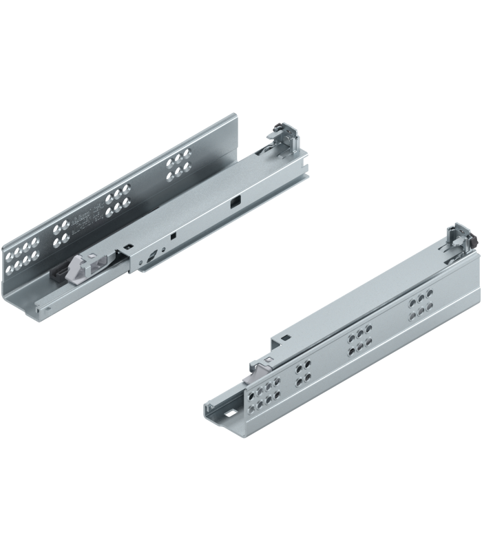 TANDEM BLUMOTION Pełny wysuw  30 kg  dł. 270 mm  do Grubość płyty 17-19 mm  wymaga sprzęgła  lewa/prawa  cynkowan