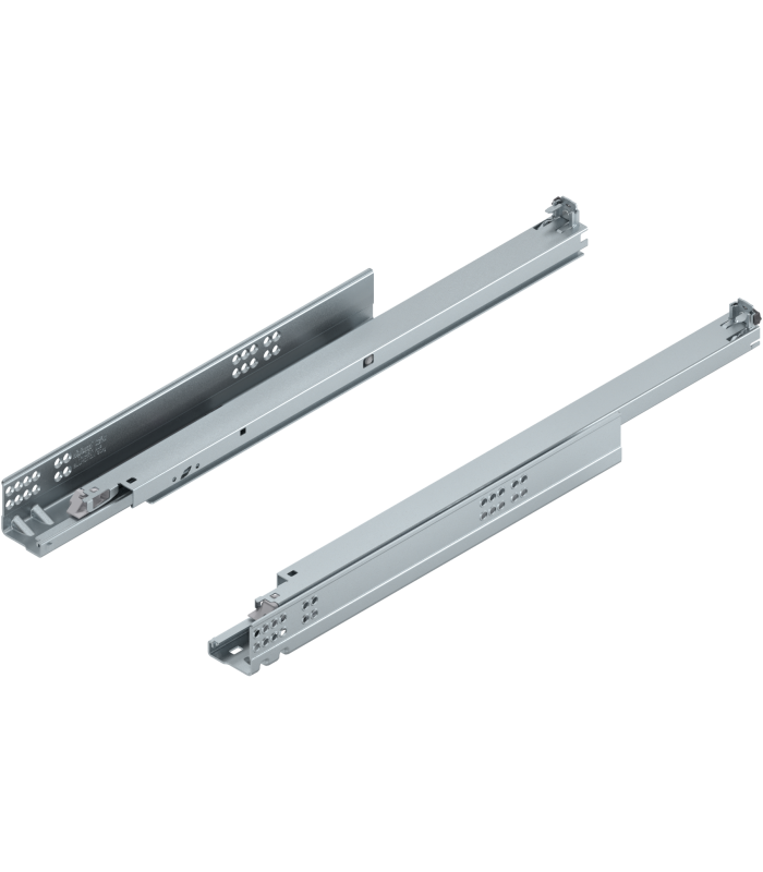 TANDEM BLUMOTION Pełny wysuw  30 kg  dł. 550 mm  do Grubość płyty 17-19 mm  wymaga sprzęgła  lewa/prawa  cynkowan