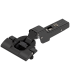 CLIP top BLUMOTION zawias standard. 110   Drzwi bliźniacze  puszka  INSERTA  czarny 71B3690