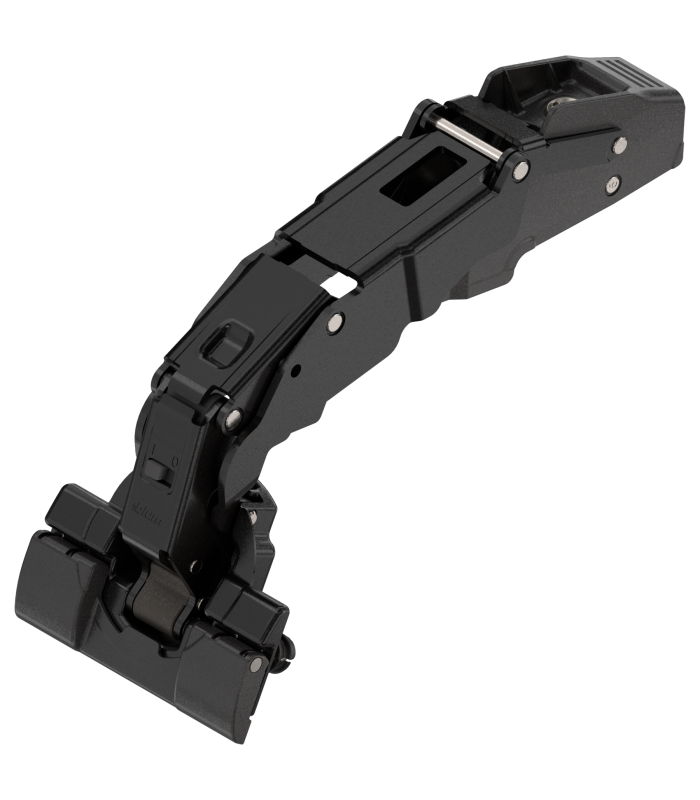 CLIP top BLUMOTION zawias z szerokim kątem otw. 155   Drzwi bliźniacze  puszka  INSERTA  czarny 71B7690