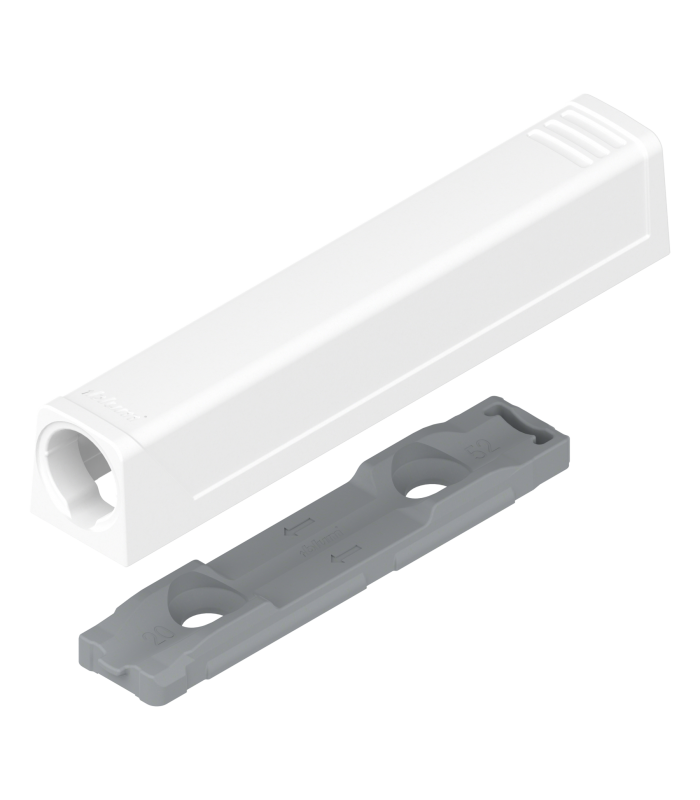 Adapter TIP-ON do drzwi  Wersja silniejsza  Wkręty  biała 956A1201