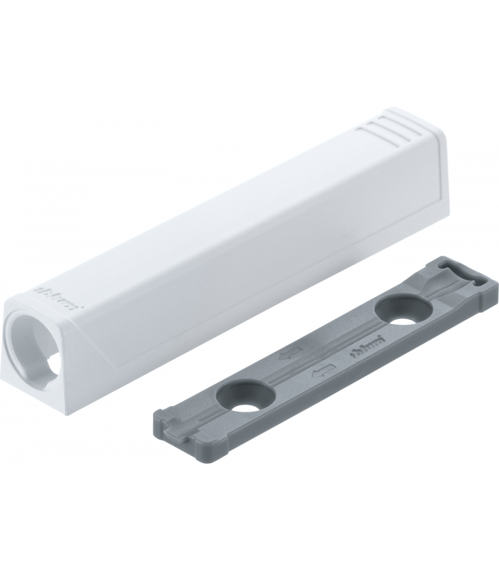 Adapter TIP-ON do drzwi  Wersja silniejsza  Wkręty  biała 956A1201