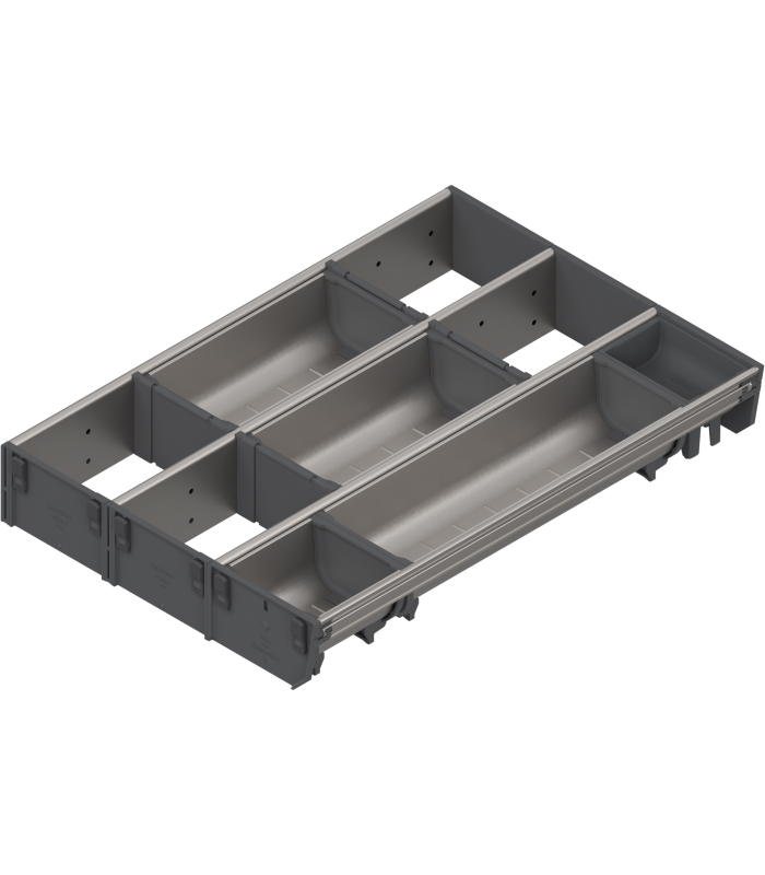 ORGA-LINE wkład kombi  częściowe wypełnienie   do szuflady standardowej TANDEMBOX  dł. NL 450 mm  szer. korpusu KB