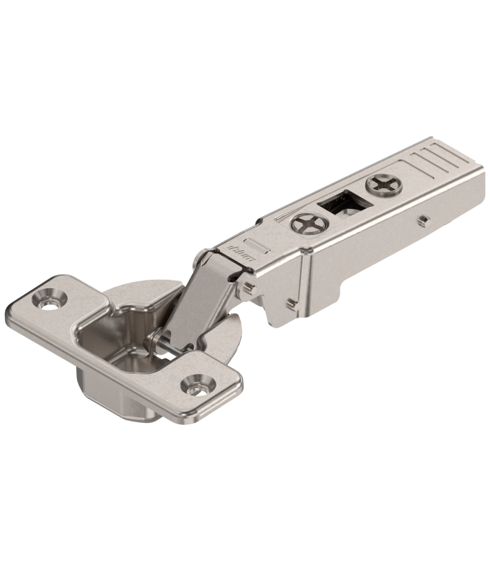 CLIP top zawias do drzwi profil. 95   Drzwi nakładane  puszka  na wkręty  niklowany 71T9550