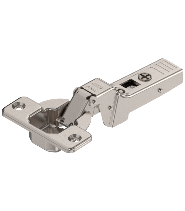 CLIP top zawias do drzwi profil. 95   Drzwi bliźniacze  puszka  na wkręty  niklowany 71T9650