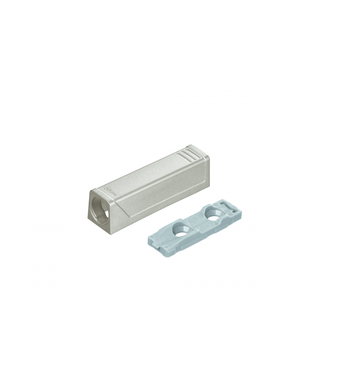 Adapter TIP-ON do drzwi  Wersja standardowa  Wkręty  lakierowany nikiel 956.1201