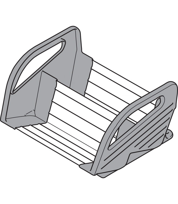 ORGA-LINE uchwyt na przyprawy  od szerokości korpusu 300 mm  1 szt.  inox-szczotk.-lakier. ZFZ.30G0I