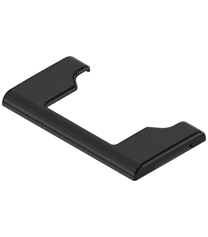 Zawias - zaślepka na puszkę  Bez nadruku  czarny 70T4504