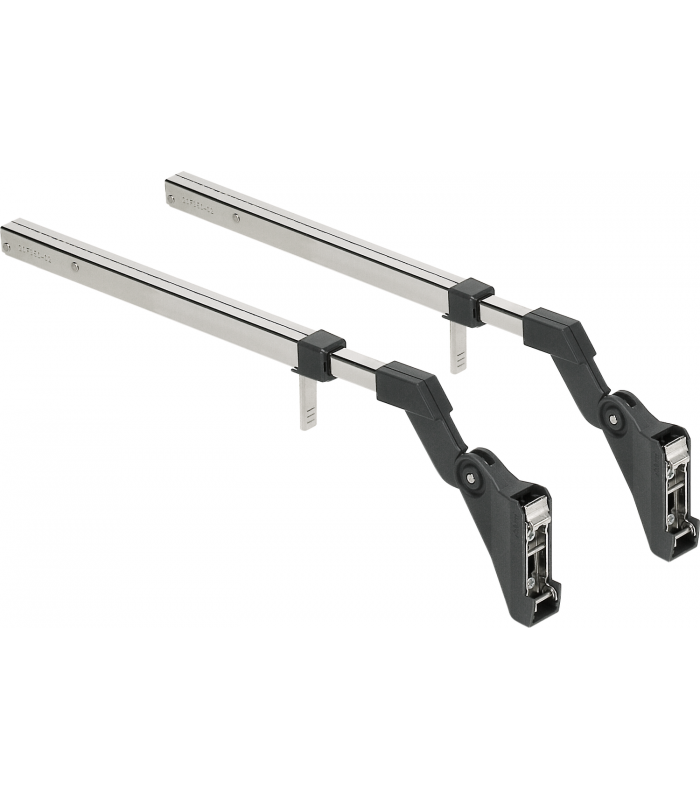 AVENTOS HF do frontów uchylno - składanych  podnośnik teleskopowy  zestaw   wys. korpusu 560-710 mm  symetryczny  nik