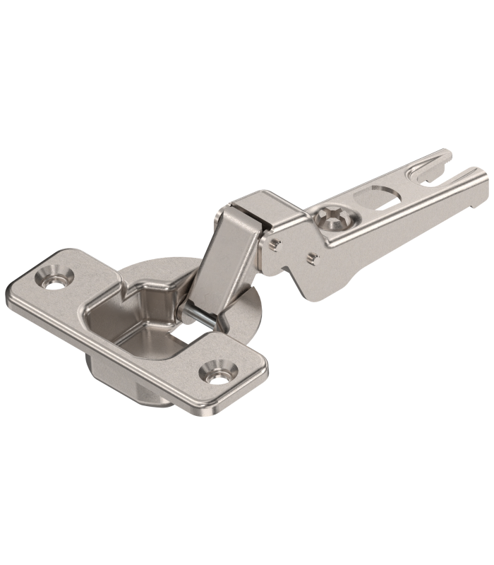 MODUL zawias standard. 100   Drzwi bliźniacze  puszka  na wkręty  niklowany 91M2650