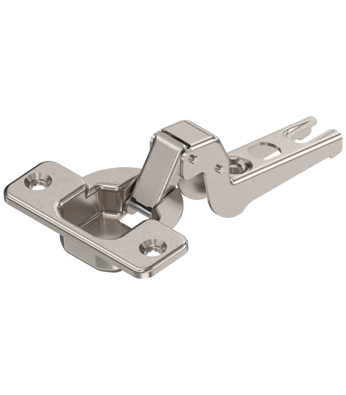 MODUL zawias standard. 100   Drzwi wpuszczane  puszka  na wkręty  niklowany 91M2750