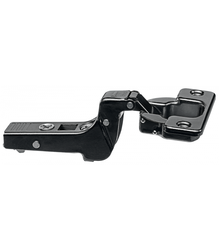 CLIP top zawias do drzwi profil. 95   Drzwi wpuszczane  bez sprężyny  puszka  na wkręty  czarny 70T9750.TL