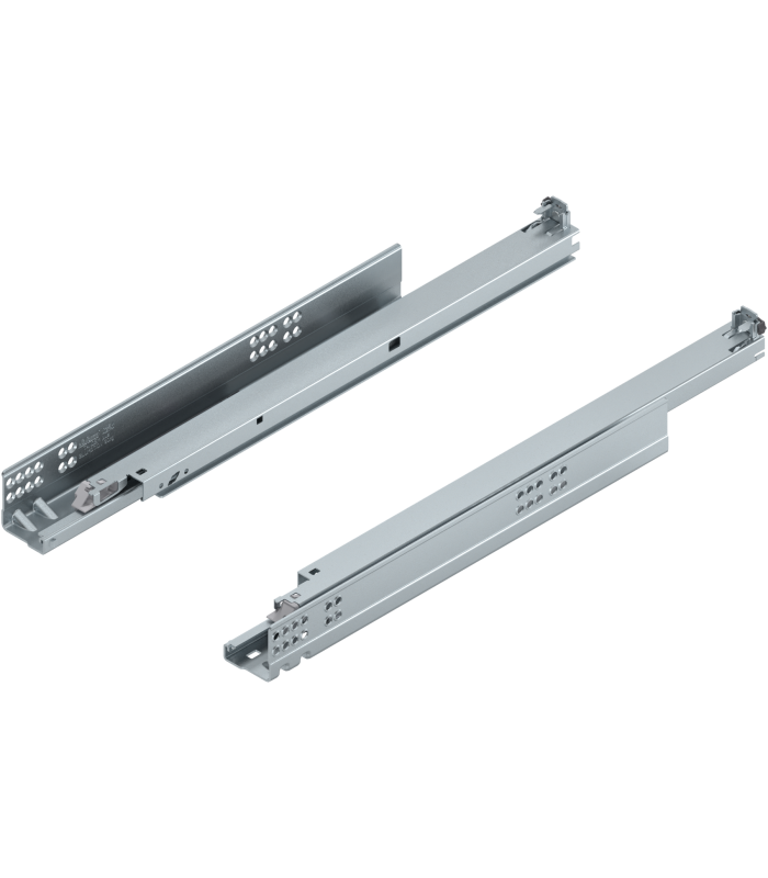 TANDEM BLUMOTION Pełny wysuw  30 kg  dł. 500 mm  do Grubość płyty 17-19 mm  wymaga sprzęgła  lewa/prawa  cynkowan