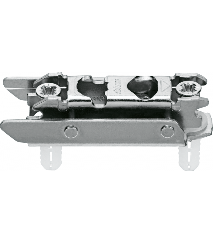 CLIP prowadnik  prosty  3 mm  Stal  EXPANDO  zamont. specj. wkręty z kołkiem rozporowym   RW  mimośród  niklowany