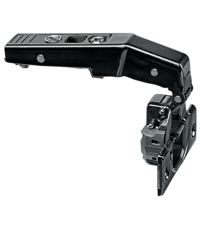 CLIP top BLUMOTION zawias do drzwi równoległych 95   Wpuszczany  puszka  na wkręty  czarny 79B9550