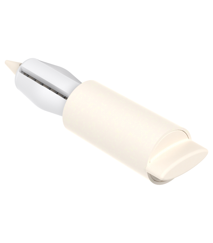 ORGA-LINE Uchwyt relingu poprzecznego  do BOXSIDE  ze sprężyna  R9001 kremowo-biała ZRU.10B1E