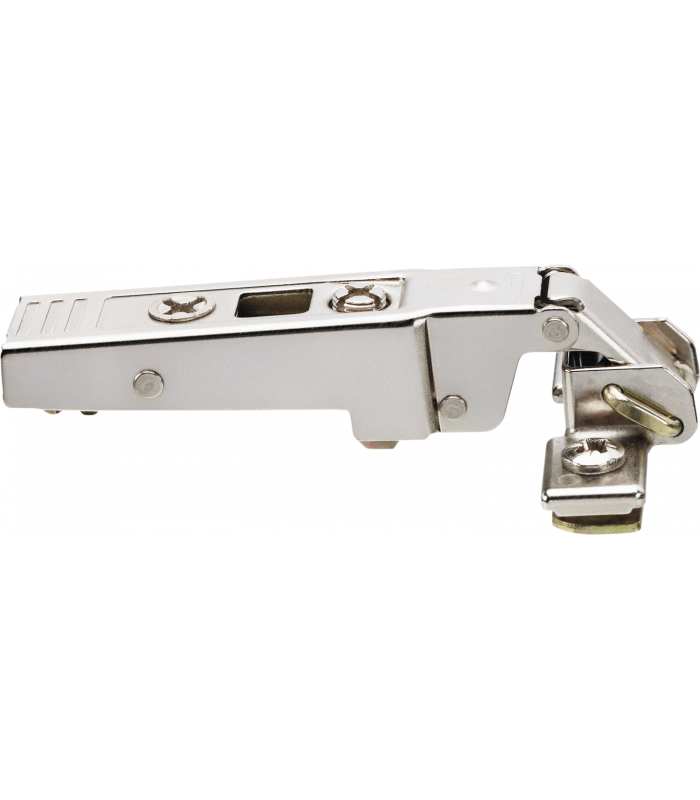 CLIP top zawias do ram alumin. 95   Drzwi nakładane  puszka  na zacisk   zawias zamknięty   niklowany 71T950A.22