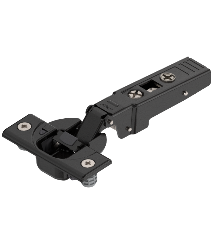 CLIP top BLUMOTION zawias do drzwi profil. 95   Drzwi nakładane  puszka  wciskana  czarny 71B9580