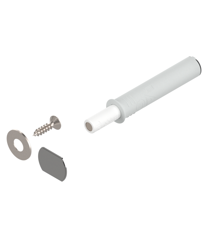 TIP-ON do drzwi  zestaw   Wersja standardowa  z magnesem  biała 956.1004