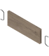 AMBIA-LINE listwa poprzeczna do szuflady standardowej LEGRABOX  ZC7SXXXRHD   w opcji drewnopodobnej  Dąb Nebr. szary ST