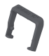 92  Ogranicznik kąta otwarcia do zawiasu do cienkich drzwi  R7037 ciemnoszara 70T4503.09