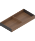 AMBIA-LINE  ramki do szuflady standardowej LEGRABOX  w opcji drewnopodobnej  dł. 450 mm  szerokość 200 mm  Orzech Ten