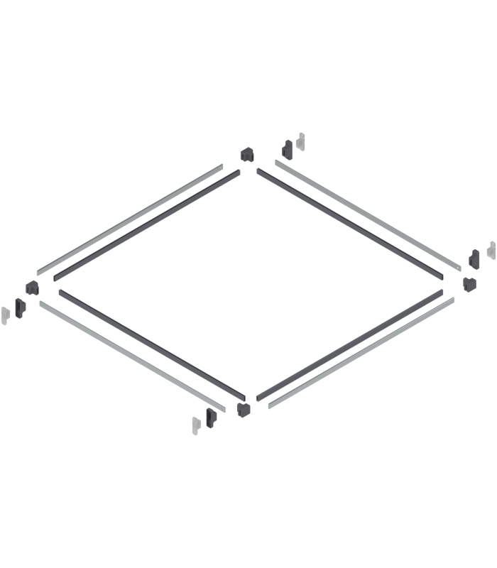 METAFILE METABOX TANDEMBOX   lewy/prawy   do kartoteka  zestaw  ZRM.0003 zaślepka w kpl.  ZRM.0004 uchwyt relingu poprz