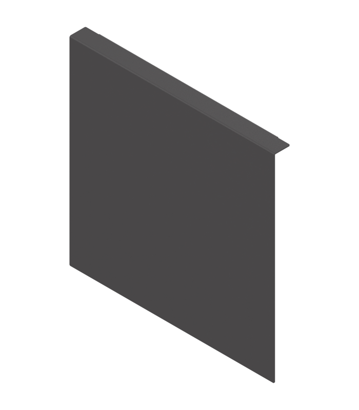 AMBIA-LINE adapter do montażu ramy do drewnianej ścianki tylnej do szuflady z wysokim frontem LEGRABOX wysokość F  s