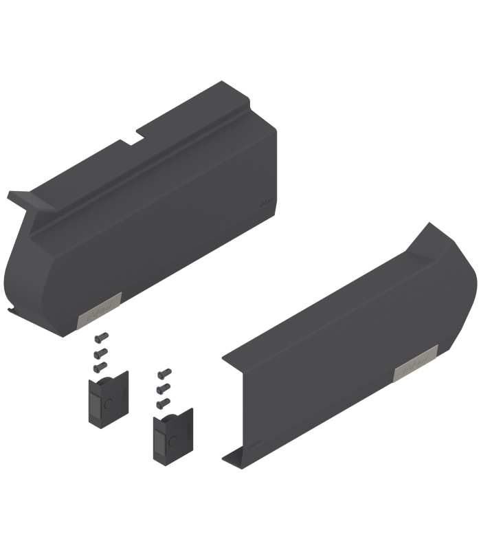 AVENTOS HF do frontów uchylno - składanych  zaślepka duża  włącznie z Włącznik wpuszczany  w kpl.   lewa/prawa