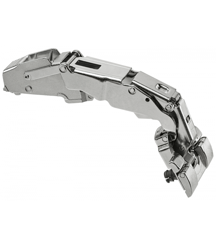 CLIP top BLUMOTION zawias z szerokim kątem otw. 155   Drzwi bliźniacze  puszka  INSERTA  niklowany 71B7690