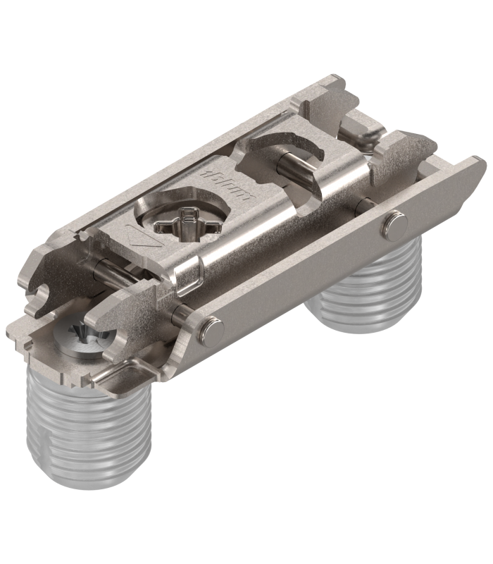 CLIP prowadnik  prosty  0 mm  Stal  wciskany  RW  mimośród  niklowany 177H3100