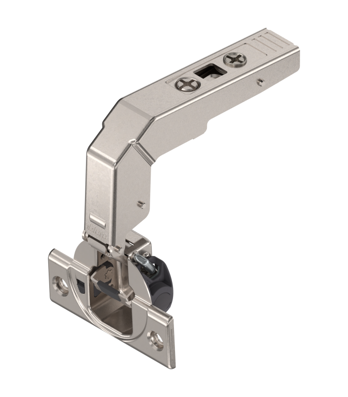 CLIP top BLUMOTION zawias do drzwi równoległych 95   Nakładany  puszka  na wkręty  niklowany 79B9950