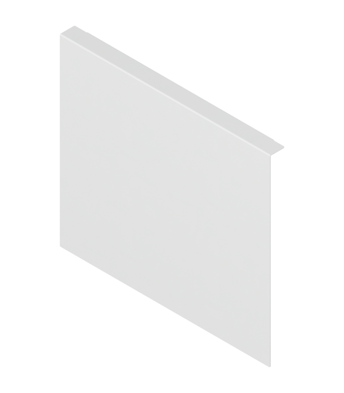 AMBIA-LINE adapter do montażu ramy do drewnianej ścianki tylnej do szuflady z wysokim frontem LEGRABOX wysokość F  s