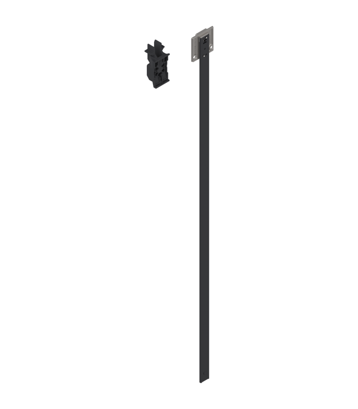 CABLOXX  Zestaw listwy zamka  listwa zamka  element dystansowy do przycięcia  końcówka zamka  mocowanie zamka  wzorni