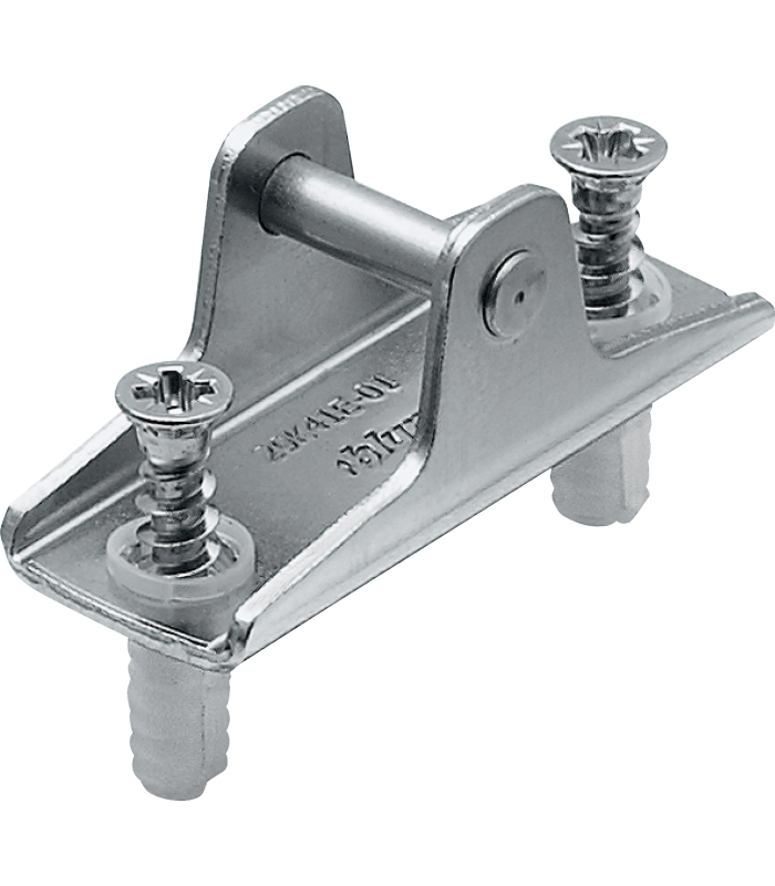 AVENTOS HK-XS do frontów uchylnych  Mocowanie frontu do frontów drewnianych  EXPANDO  niklowany 20K41E1