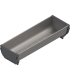 ORGA-LINE pojemnik   TANDEMBOX/TANDEM szuflady standardowej  długość 264 mm  szerokość 88 mm  inox ZSI.030SI