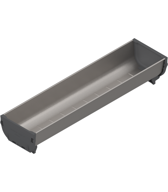 ORGA-LINE pojemnik   TANDEMBOX/TANDEM szuflady standardowej  długość 352 mm  szerokość 88 mm  inox ZSI.040SI