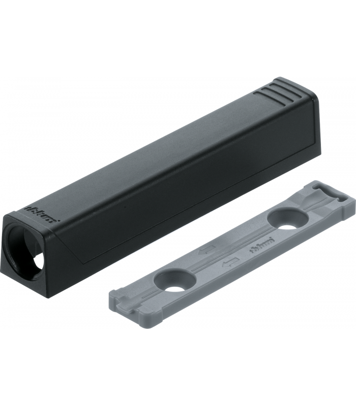 Adapter TIP-ON do drzwi  Wersja silniejsza  Wkręty  czarna 956A1201