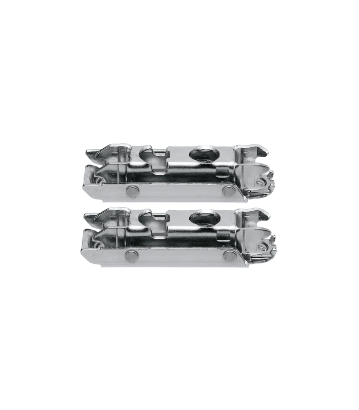 CLIP prowadnik  prosty  0 mm  Stal  Wkręty  RW  mimośród  niklowany 175H3100