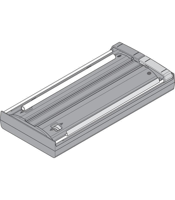 AMBIA-LINE obcinarka do folii  z folią   antracyt mat ZC7C0000