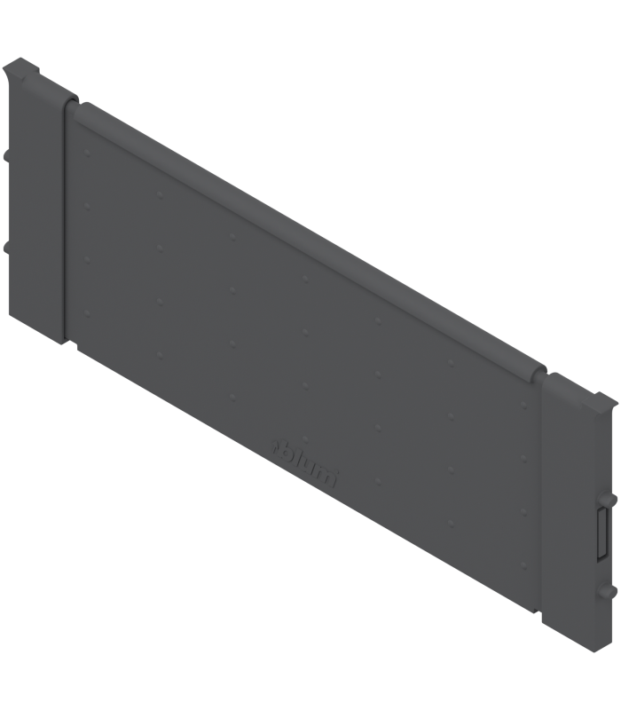 ORGA-LINE listwa poprzeczna  do szuflady standardowej TANDEMBOX/TANDEM  Szerokość 176 mm  R7037 ciemnoszara ZSI.020Q