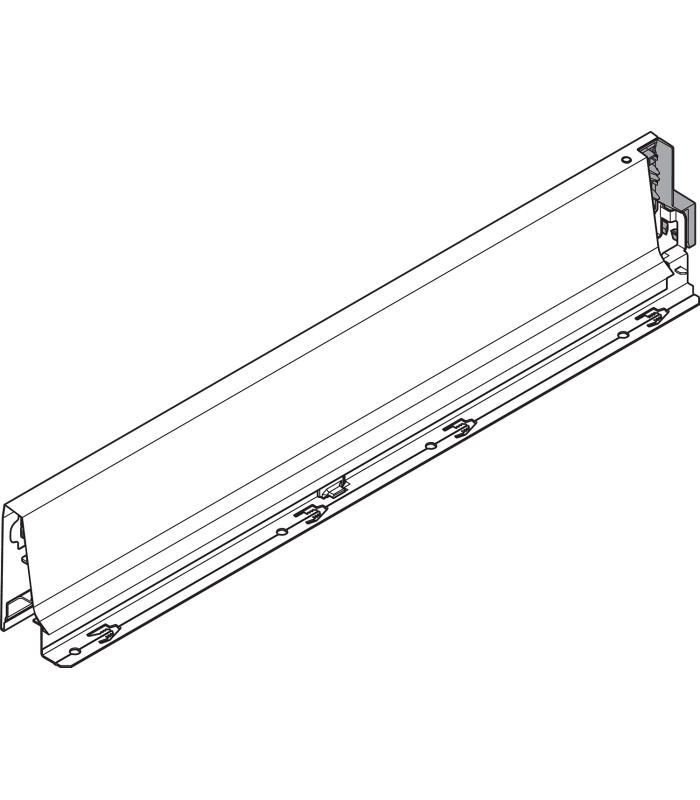 Bok Antaro H83 L300 szary lewy do TANDEMBOX