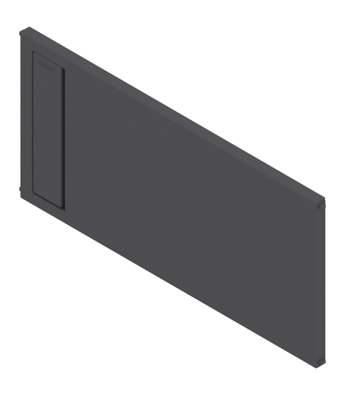 AMBIA-LINE listwa poprzeczna do szuflady z wysokim frontem LEGRABOX  ZC7F400RSP   tworzywo  brunatnoczarny mat ZC7Q0P0FS