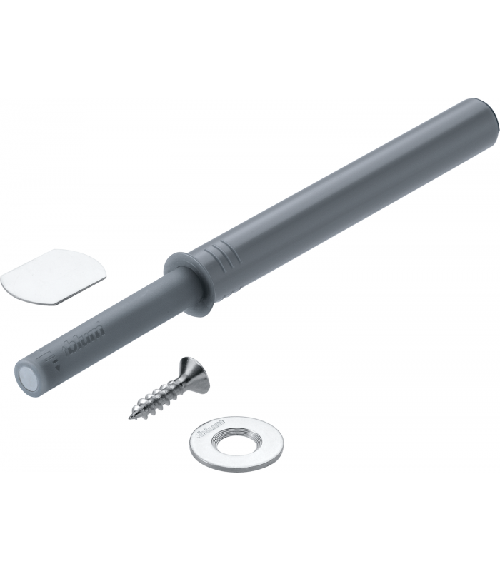 TIP-ON do drzwi  zestaw   Wersja silniejsza  z magnesem  R7036 platynowoszara 956A1004