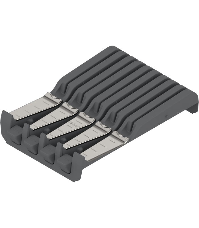 ORGA-LINE wkład na noże  na 4 duże i 5 małych noży  szerokość 177.5 mm  inox ZSZ.02M0