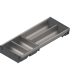 ORGA-LINE wkład z pojemnikami  częściowe wypełnienie   do szuflady standardowej TANDEMBOX  dł. NL 500 mm  szer. 192