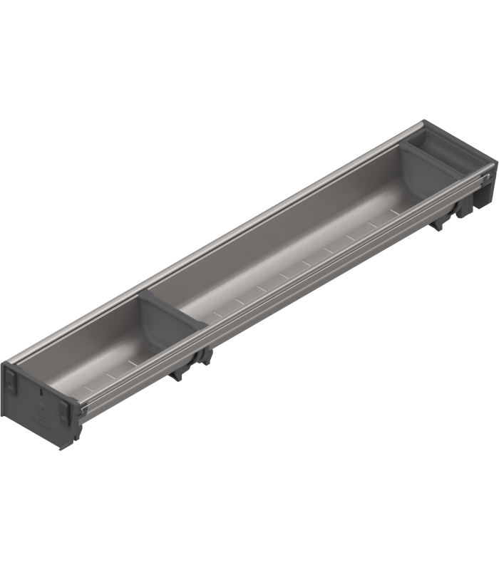 ORGA-LINE wkład z pojemnikami  częściowe wypełnienie   do szuflady standardowej TANDEMBOX  dł. NL 600 mm  szer. kor