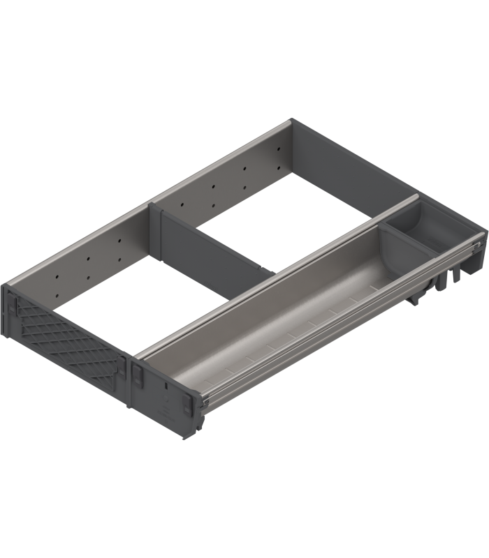 ORGA-LINE wkład kombi  częściowe wypełnienie   do szuflady standardowej TANDEMBOX  dł. NL 450 mm  szer. korpusu KB 